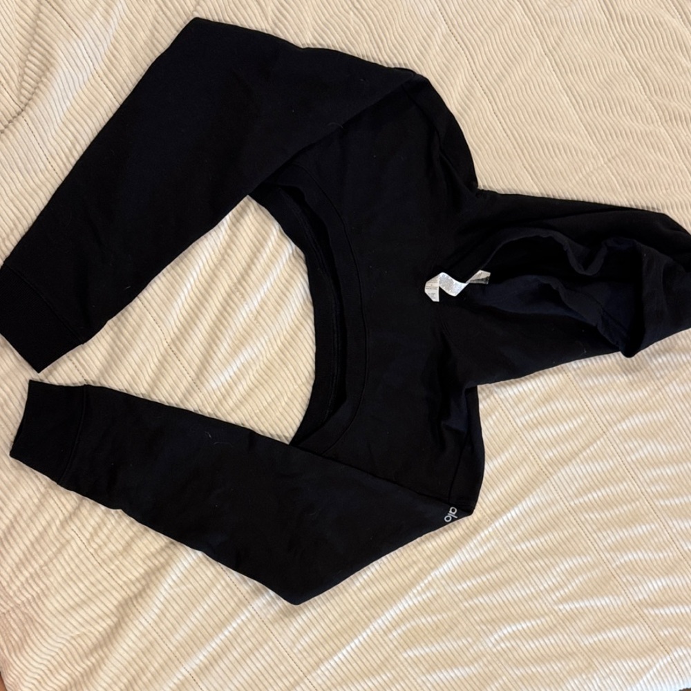ALO Yoga Midnight Black Hoodie